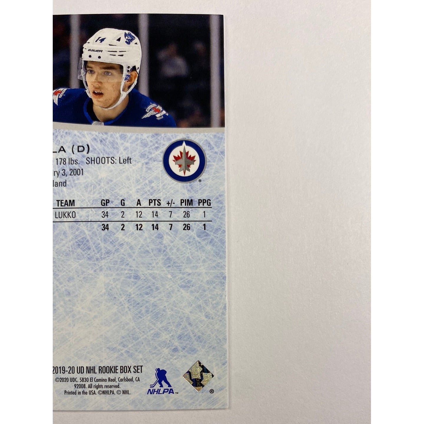 2019-20 Box Set Ville Heinola RC