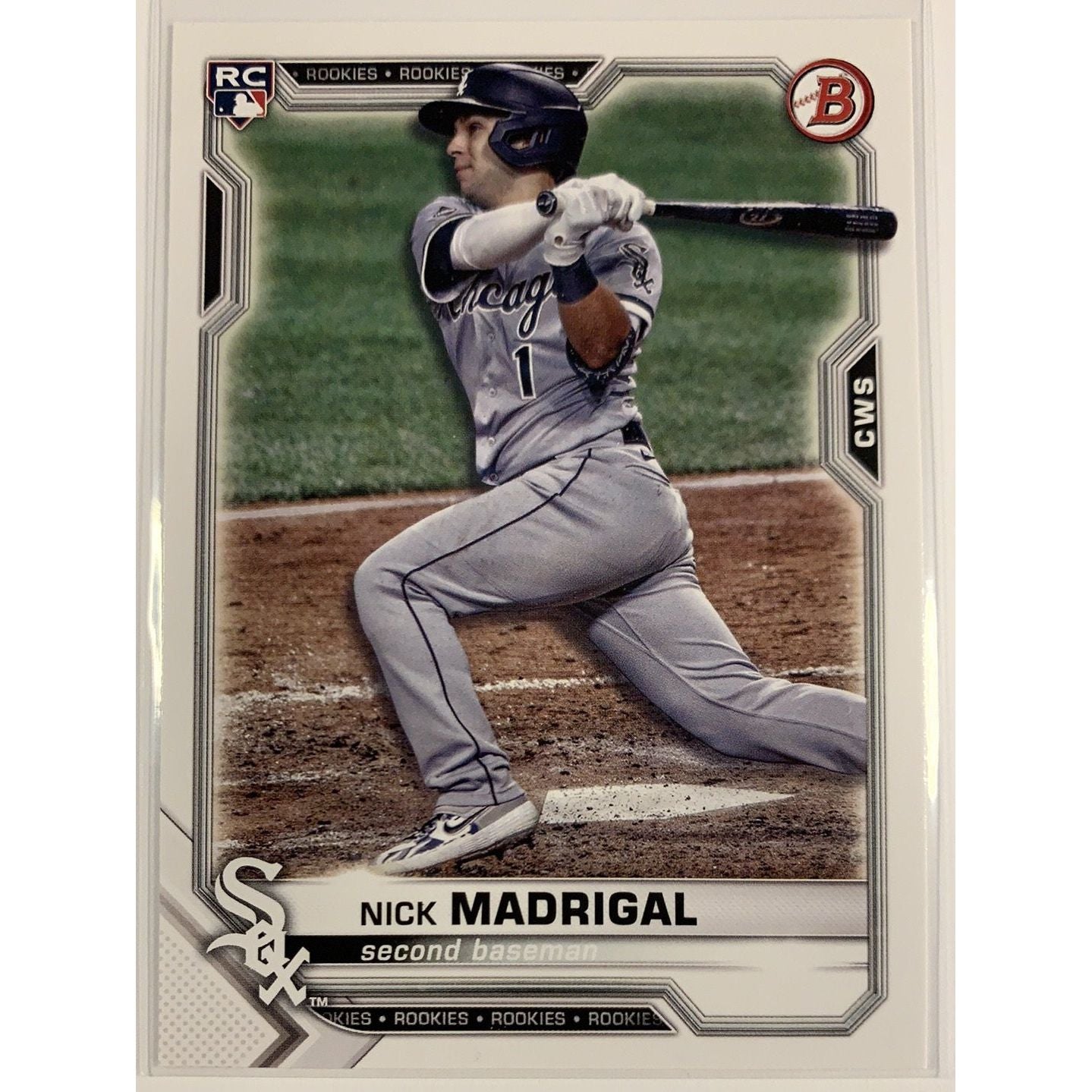  2021 Bowman Nick Madrigal RC #77  Local Legends Cards & Collectibles