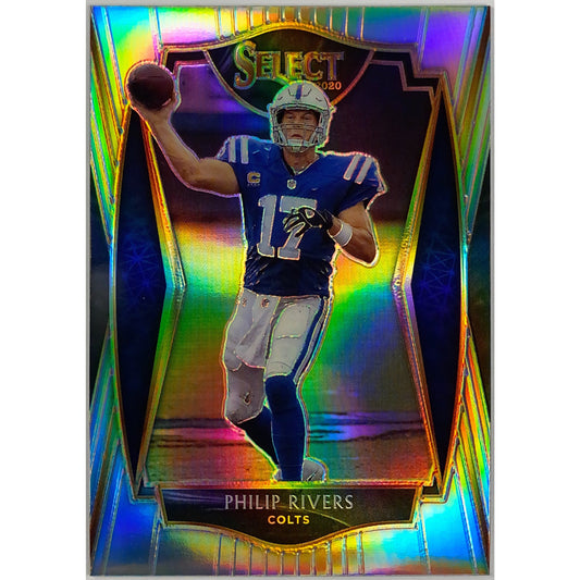 2020 Select Philip Rivers Silver Holo Prizm