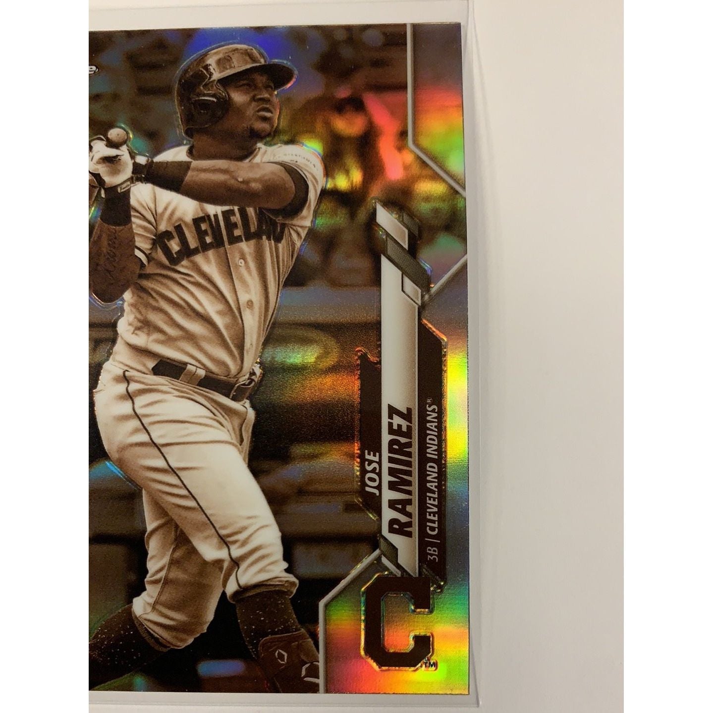  2020 Topps Chrome Jose Ramirez Sepia Refractor  Local Legends Cards & Collectibles