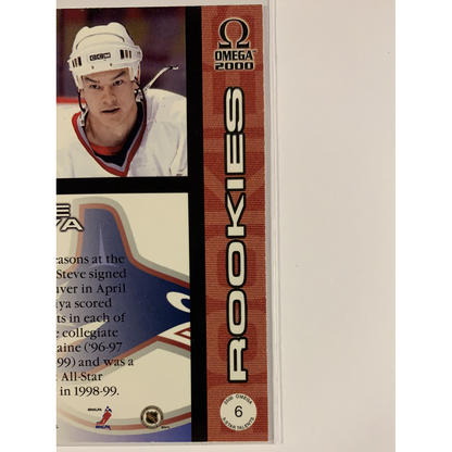  2000-01 Pacific Omega Steve Kariya Rookies  Local Legends Cards & Collectibles