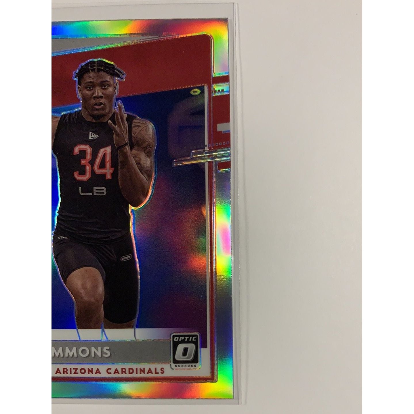  2020 Donruss Optic Isaiah Simmons Rated Rookie Prizm  Local Legends Cards & Collectibles