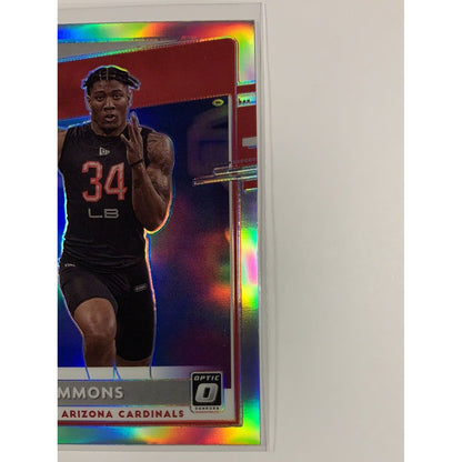  2020 Donruss Optic Isaiah Simmons Rated Rookie Prizm  Local Legends Cards & Collectibles