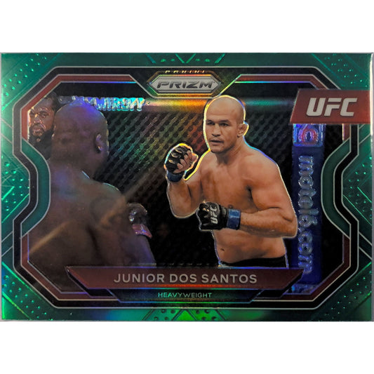  2021 Panini Prizm UFC Junior Dos Santos Green Prizm #131  Local Legends Cards & Collectibles