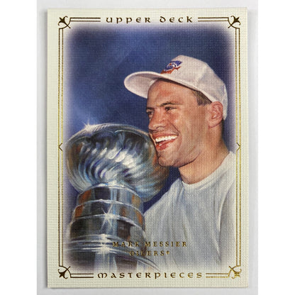 2008-09 Upper Deck Masterpieces Mark Messier Canvas