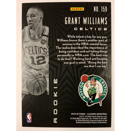 2019-20 Illusions Grant Williams Rookie Card