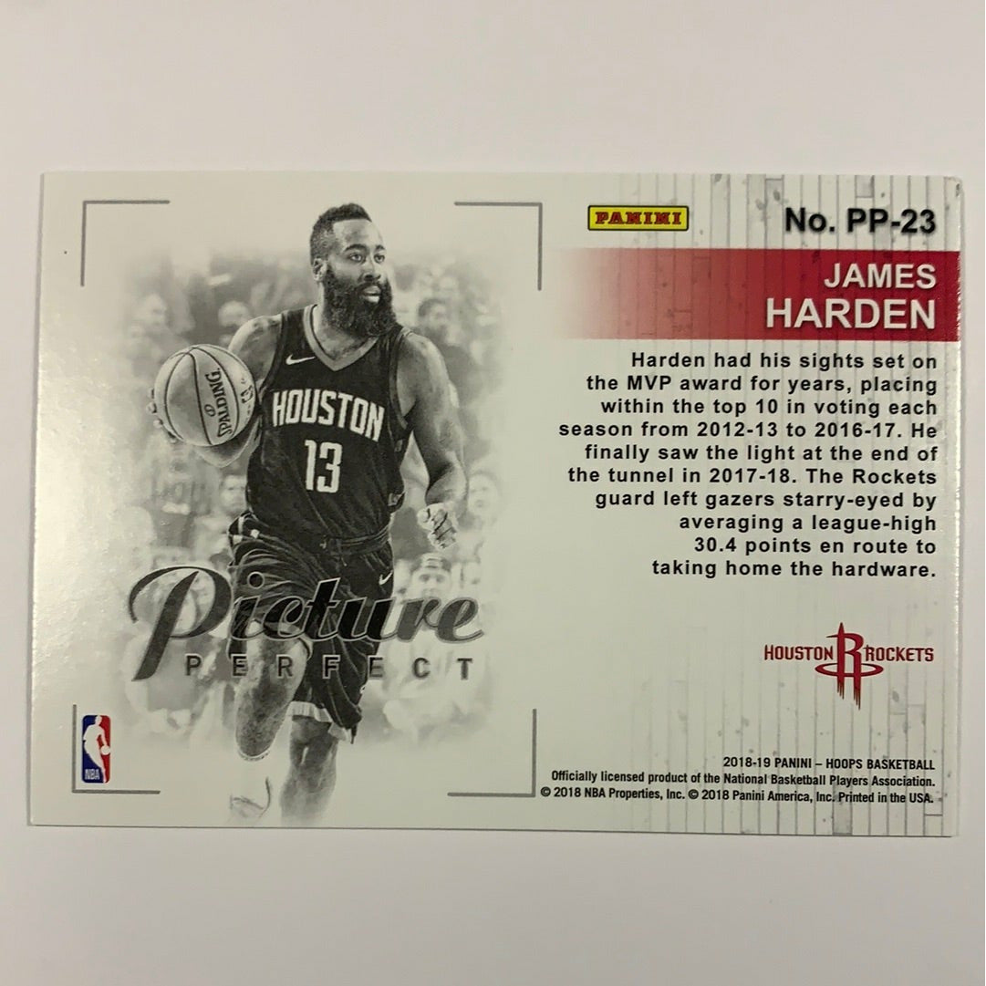 2018-19 Hoops James Harden Picture Perfect-Local Legends Cards & Collectibles