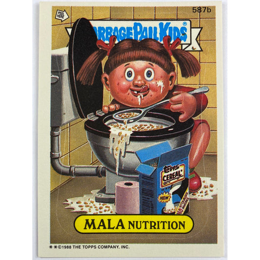 1988 Topps Garbage Pail Kids Cornelia Flake Die Cut