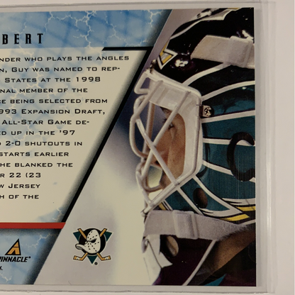  1998-99 Pinnacle Guy Herbert Stacking the Pads  Local Legends Cards & Collectibles