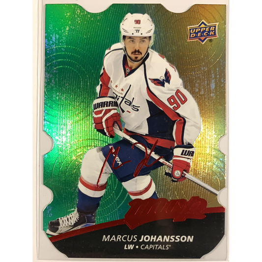  2017-18 MVP Marcus Johansson Level 2 Gold Engraved Auto  Local Legends Cards & Collectibles