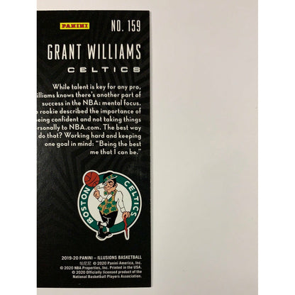 2019-20 Illusions Grant Williams Rookie Card