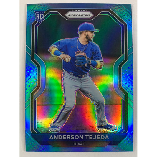 2021 Panini Prizm Anderson Tejeda Blue Parallel RC