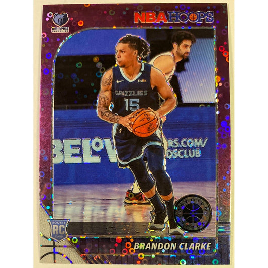  2019-20 Hoops Premium Stock Brandon Clarke Purple Fast Break Prizm RC  Local Legends Cards & Collectibles