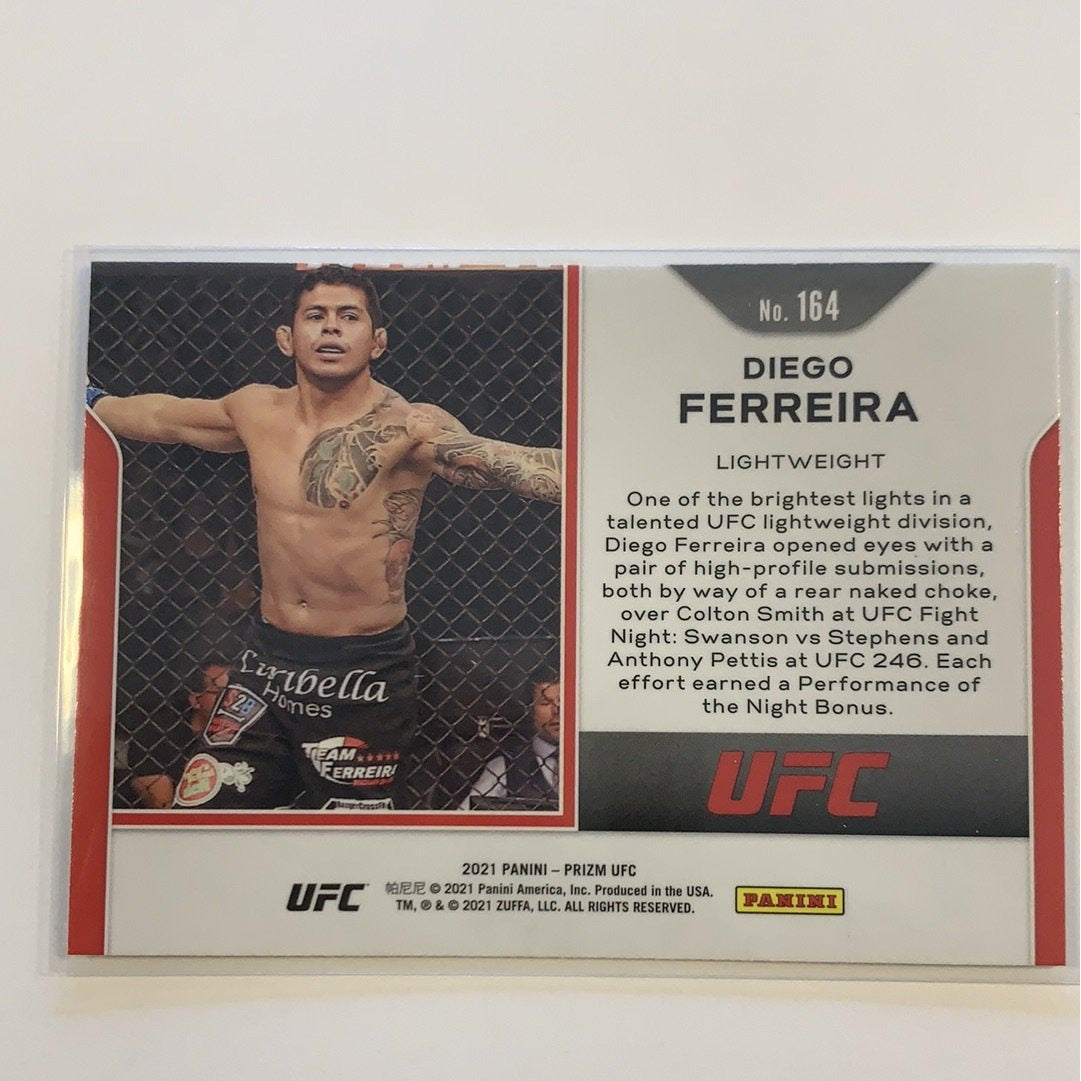  2021 Panini Prizm UFC Diego Ferreira RC  Local Legends Cards & Collectibles
