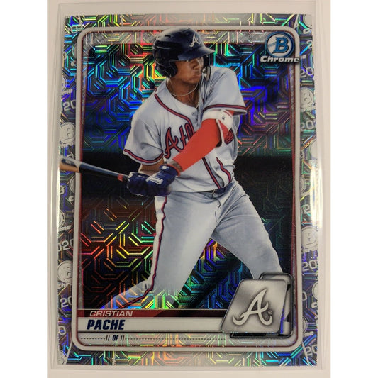  2020 Bowman Chrome Cristian Pache Mojo Refractor  Local Legends Cards & Collectibles