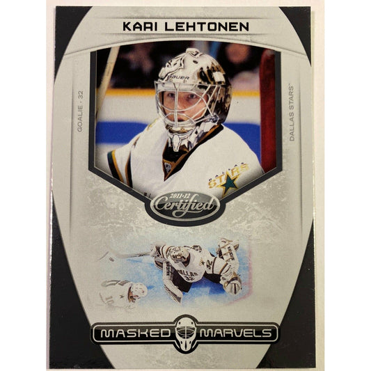 2011-12 Panini Certified Kari Lehtonen Masked Marvels