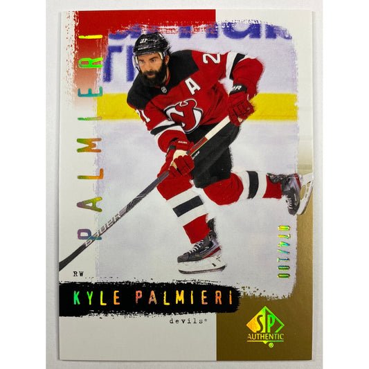 2020-21 SP Authentic Kyle Palmieri /100