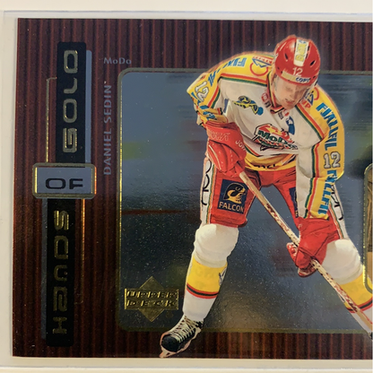  2000-01 Swedish Upper Deck Daniel Sedin Hands of Gold  Local Legends Cards & Collectibles