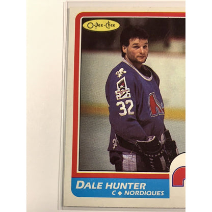  1986-87 O-Pee-Chee Dale Hunter Base #192  Local Legends Cards & Collectibles