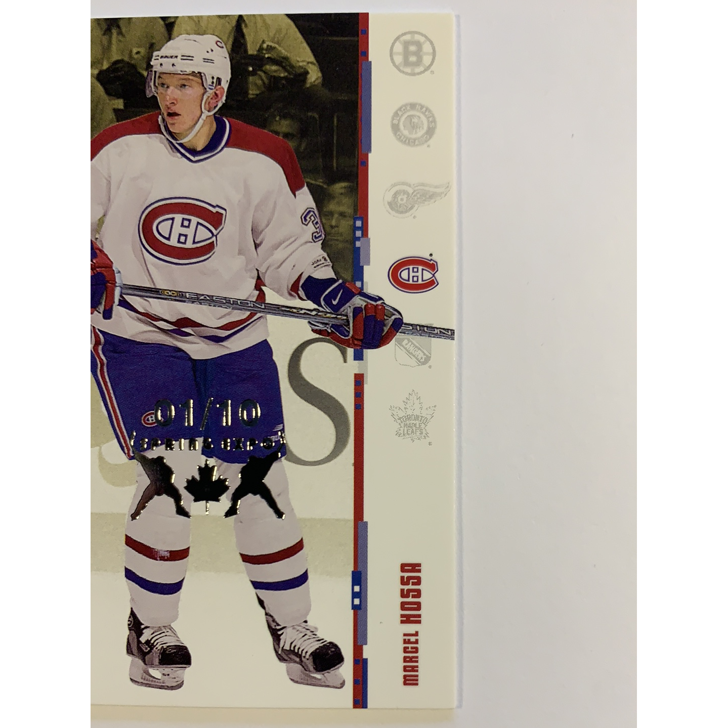  2004-05 Parkhurst Original Six Marcel Hossa 01/10 Spring Expo  Local Legends Cards & Collectibles