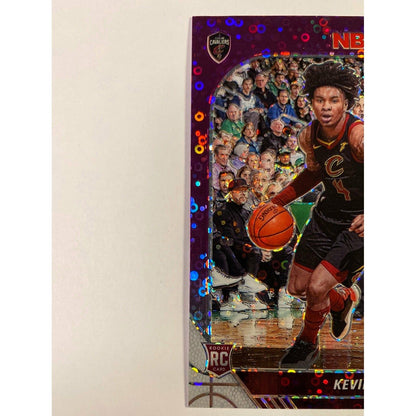 2019-20 Hoops Premium Stock Kevin Porter Jr Purple Fast Break Prizm RC