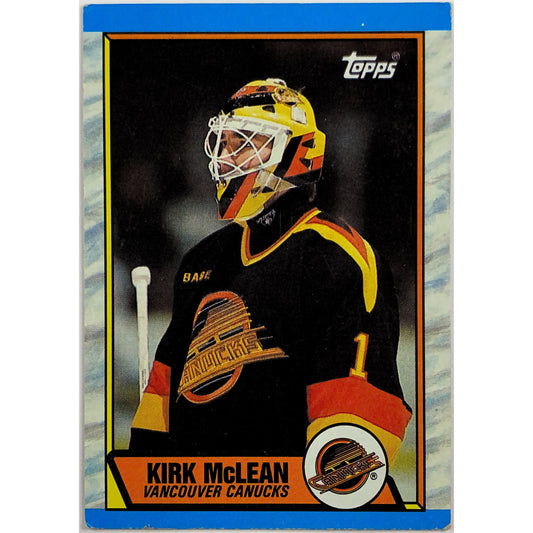 1989-90 O-Pee-Chee Kirk McLean RC