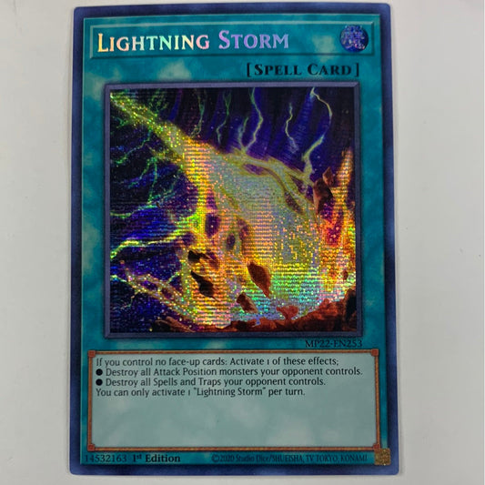 Lightning Storm Secret Rare MP22-EN253