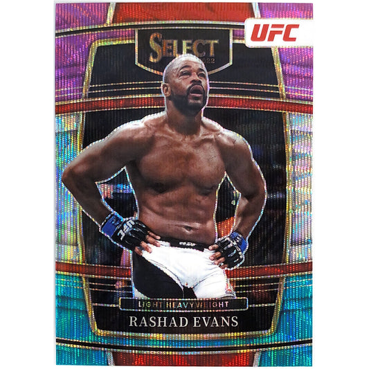 2022 Select Rashad Evans Tri Colour Prizm