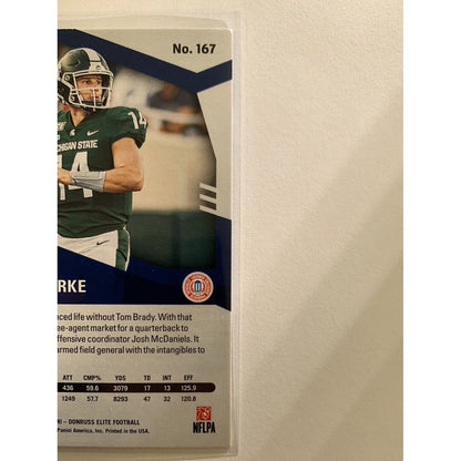  2020 Donruss Elite Brian Lewerke RC Green Foil  Local Legends Cards & Collectibles