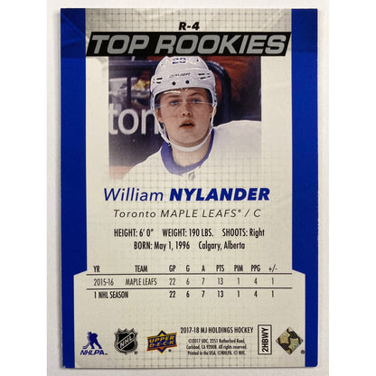 2017-18 MJ Holdings William Nylander Top Rookies
