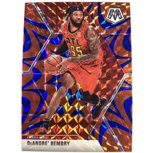  2019-20 Mosaic DeAndre Bembry Blue Reactive Prizm  Local Legends Cards & Collectibles