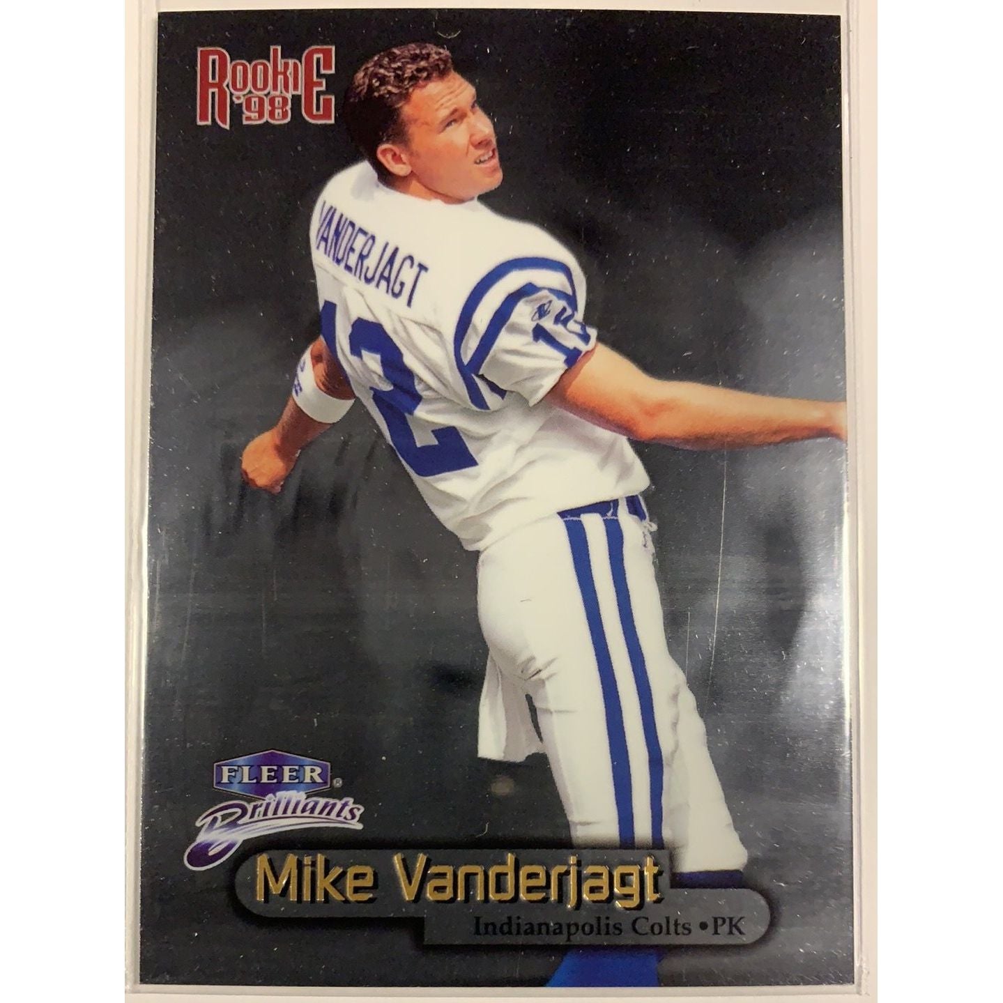  1998 Fleer Brilliants Mike Vanderjegt RC  Local Legends Cards & Collectibles