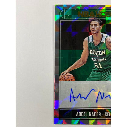 2017-18 Hoops Abdel Nader Checkerboard Auto