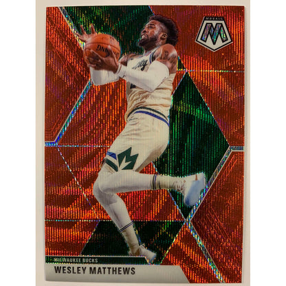  2019-20 Mosaic Wesley Matthews TMall Red Wave Prizm  Local Legends Cards & Collectibles