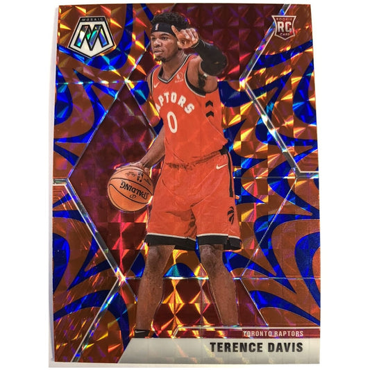  2019-20 Mosaic Terence Davis Blue Reactive Prizm Rookie Card  Local Legends Cards & Collectibles