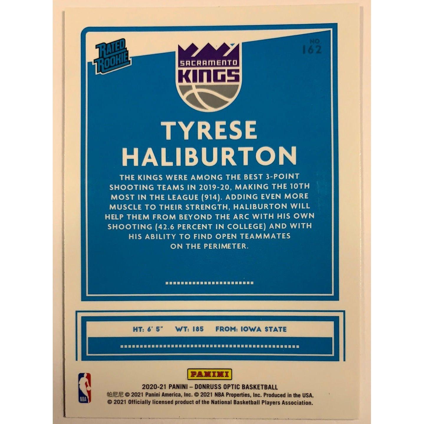2020-21 Donruss Optic Tyrese Haliburton Rated Rookie