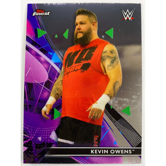 2021 Topps Finest Kevin Owens