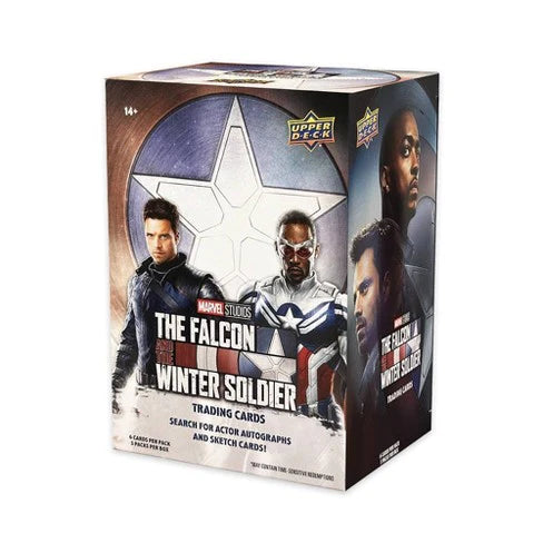 2022 Upper Deck Marvel Studios The Falcon & Winter Soldier Blaster Box
