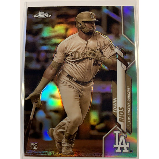  2020 Topps Chrome Edwin Rios RC Sepia Refractor  Local Legends Cards & Collectibles