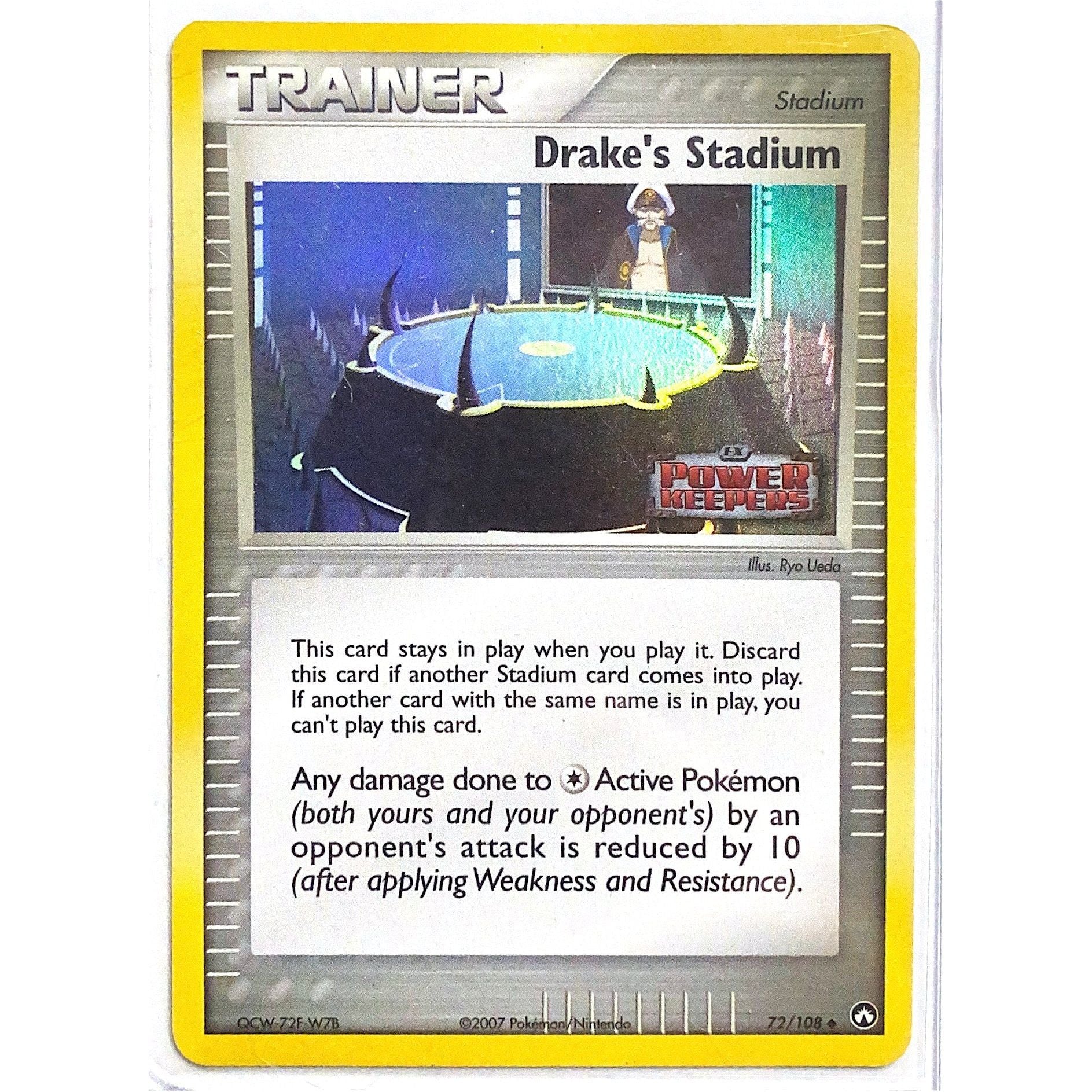  Power Halter Drake’s Stadium Uncommon Stamped ‘Power Keepers’ Holo 72/108 *CREASED  Local Legends Cards & Collectibles