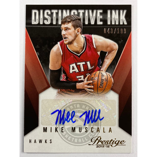 2015-16 Prestige Mike Muscala Distinctive Ink /199