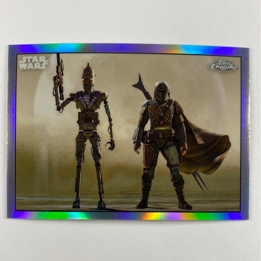 Topps Chrome The Mandalorian IC-4 Concept Card Refractor