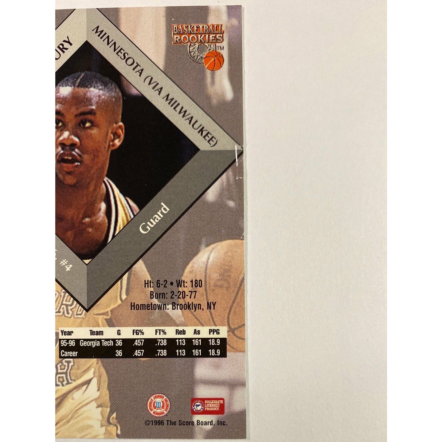 1996-97 Score Stephon Marbury Rookies