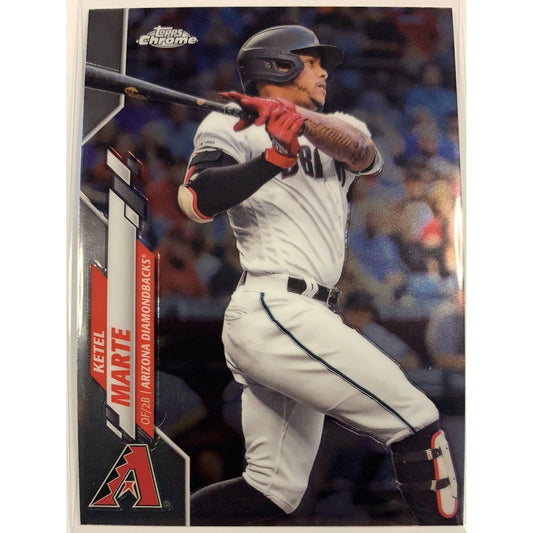 2020 Topps Chrome Ketel Marte Base #151  Local Legends Cards & Collectibles