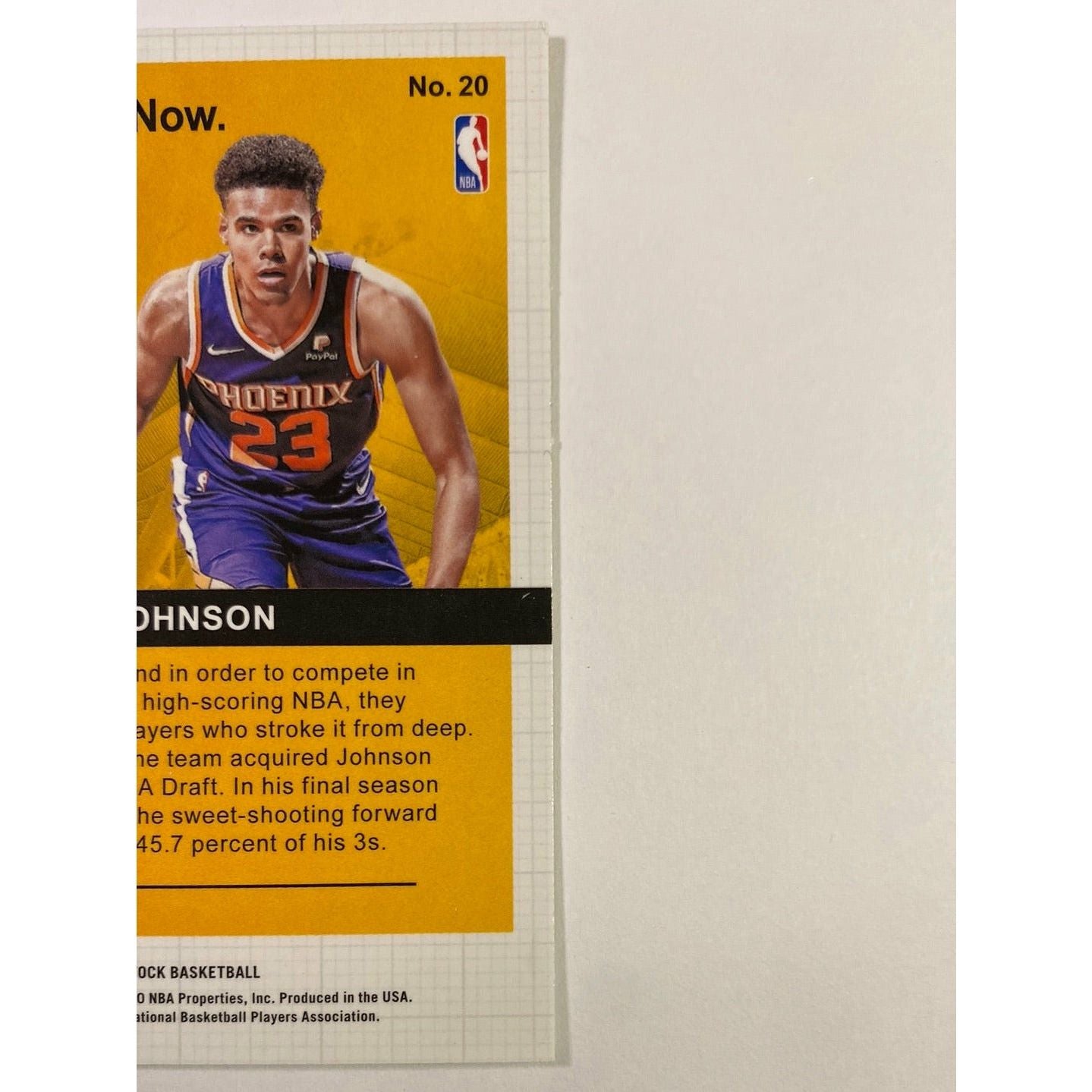  2019-20 Hoops Premium Stock Cameron Johnson Arriving Now  Local Legends Cards & Collectibles
