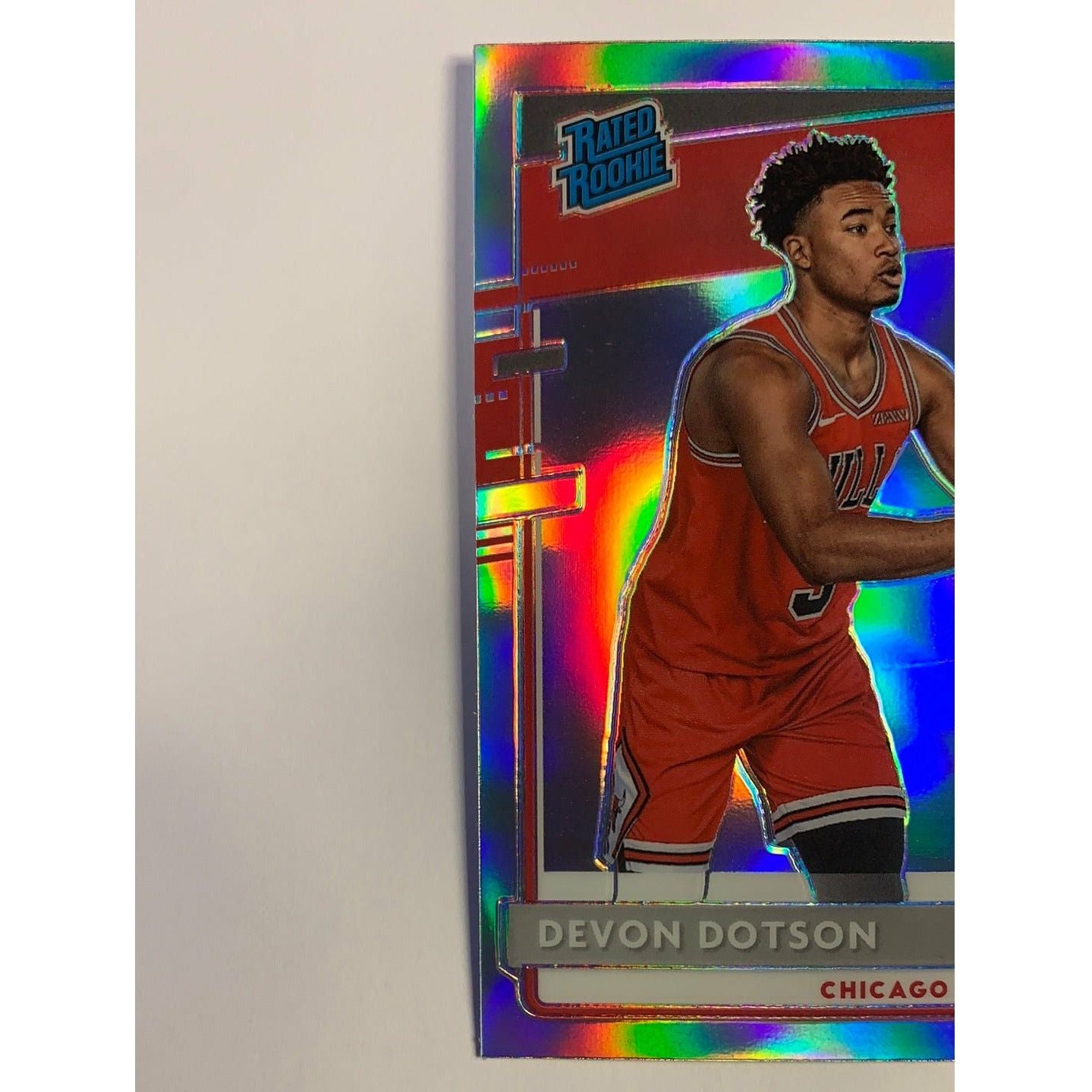 2020-21 Donruss Optic Devon Dotson Silver Prizm Rated Rookie