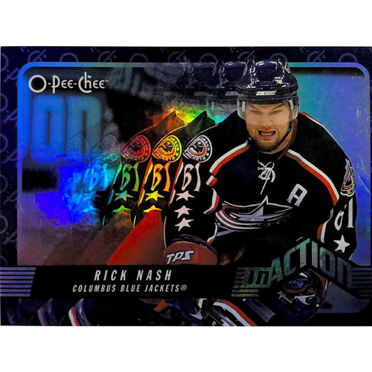 2007-08 O-Pee-Chee Rick Nash In Action