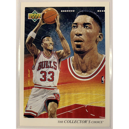  1992-93 Upper Deck Collectors Choice Scottie Pippen Checklist Insert  Local Legends Cards & Collectibles