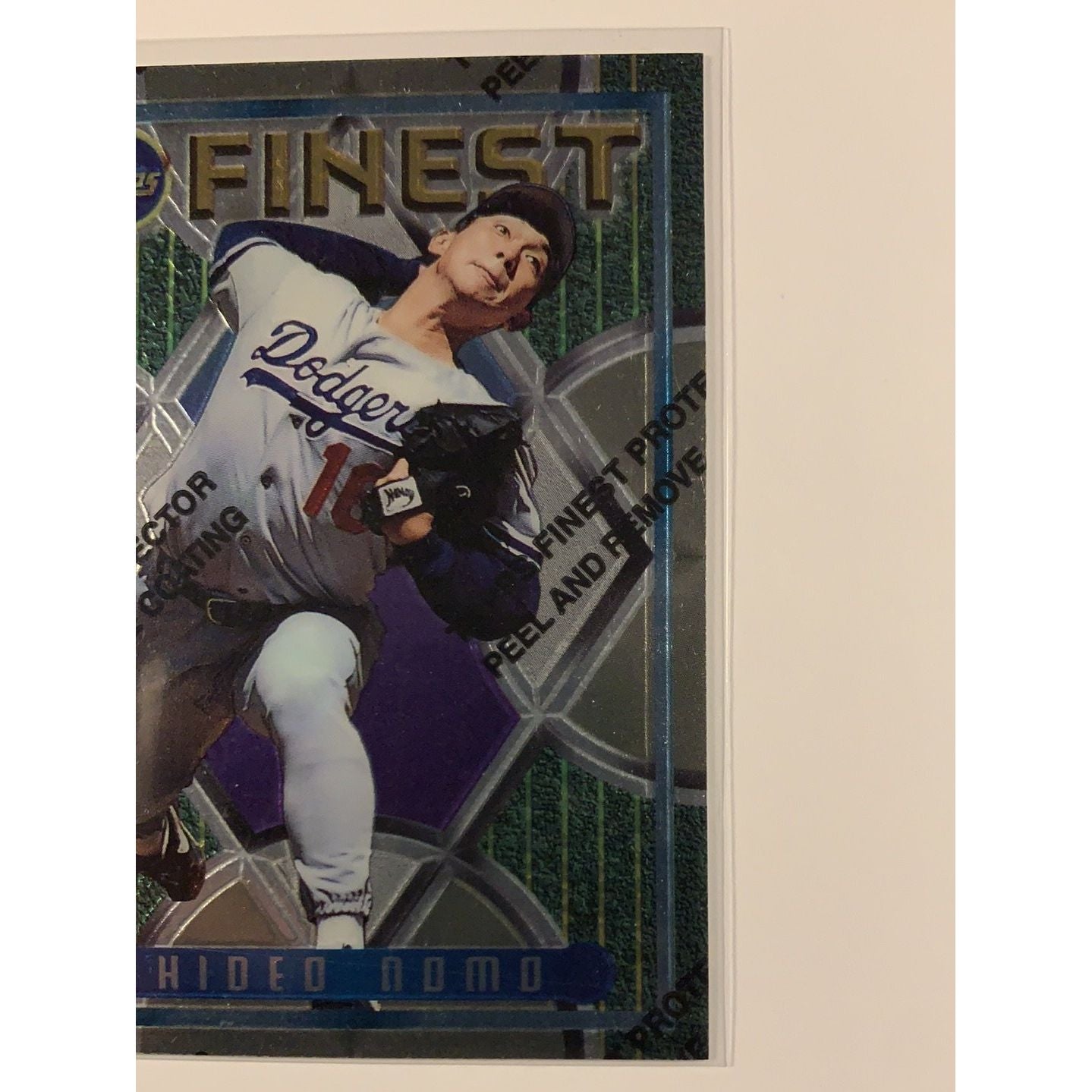  1995 Topps Finest Hideo Nomo RC Unpeeled  Local Legends Cards & Collectibles