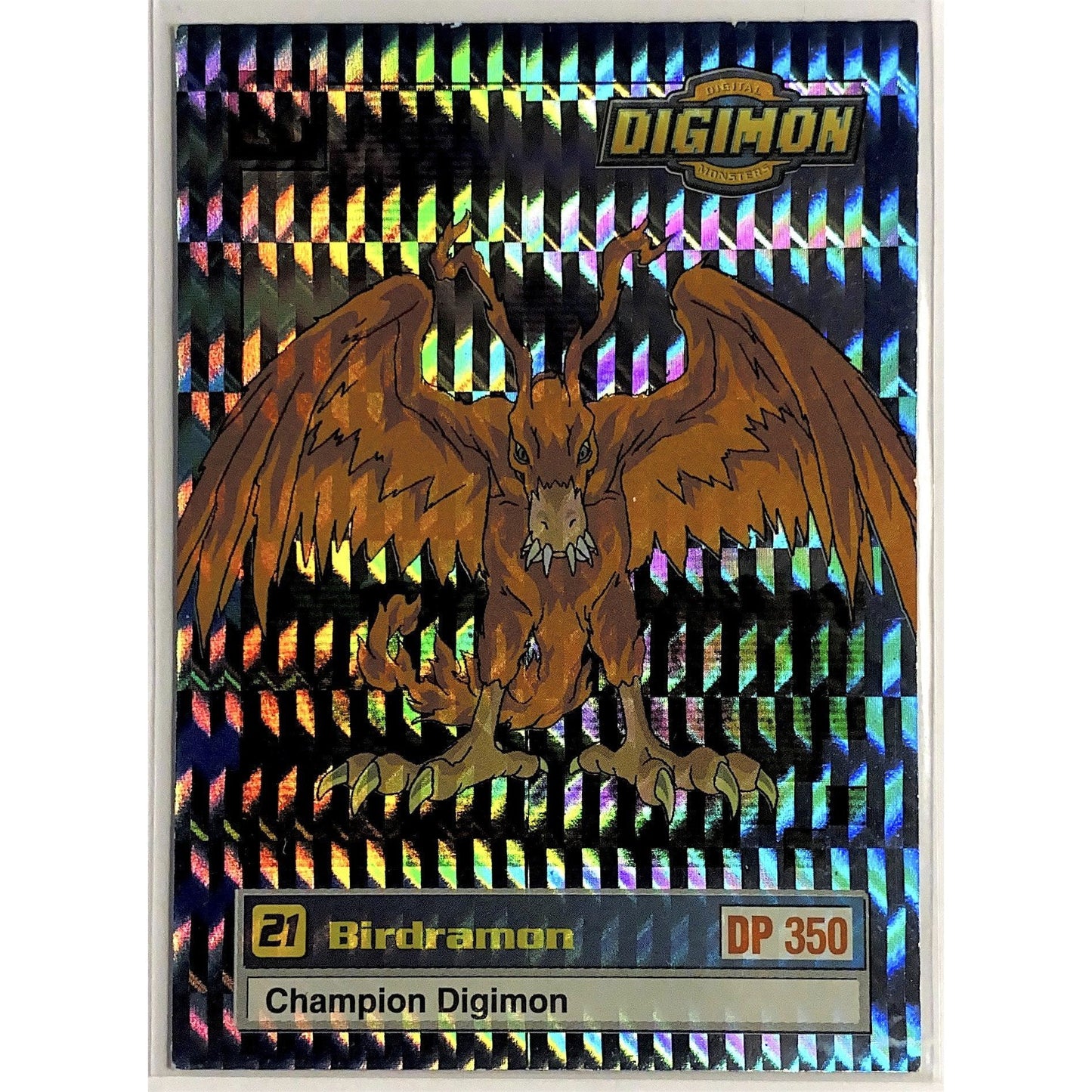  1999 Digimon Birdramon Holo Prizm 23 of 34  Local Legends Cards & Collectibles